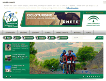 Tablet Screenshot of andaluciaciclismo.com